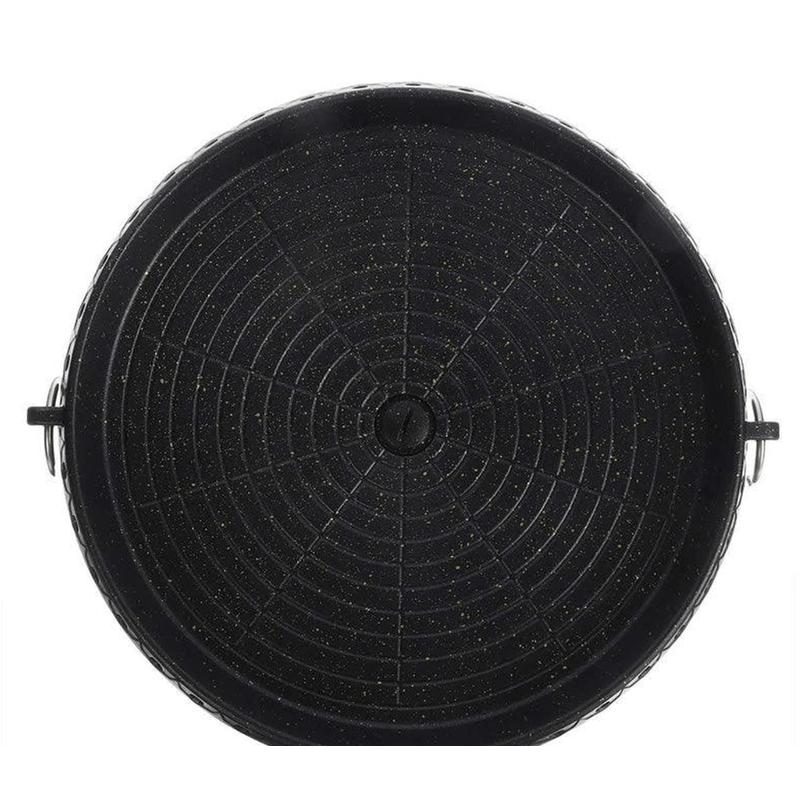 Casa si Gradina - Bucatarie si vesela - Vase pentru gatit - Tigai si seturi - Tigaie rotunda pentru gratar Aorlis AO-78288 de 32cm strat antiaderent - Infinity.ro