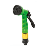 Casa si Gradina - Gradinarit si plante - Instalatii si accesorii pentru irigatii - Furtunuri de gradina si accesorii - Set pentru stropit furtun textil flexibil 15m cu tambur pistol de pulverizat 7 in 1 - Infinity.ro