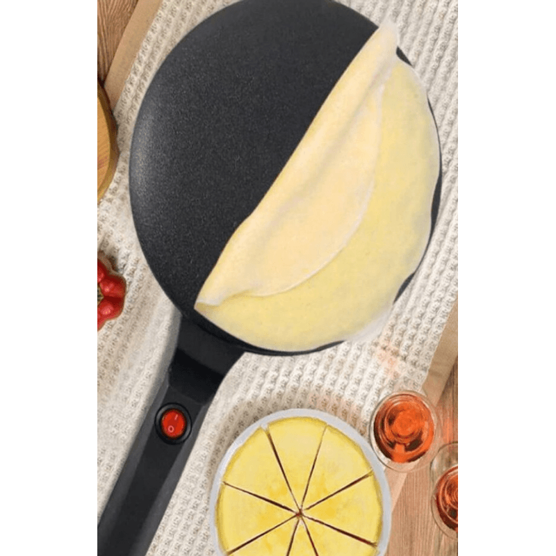 Casa si Gradina - Bucatarie si vesela - Vase pentru gatit - Tigai si seturi - Tigaia electrica pentru clatite 20 cm NEAGRA - Infinity.ro