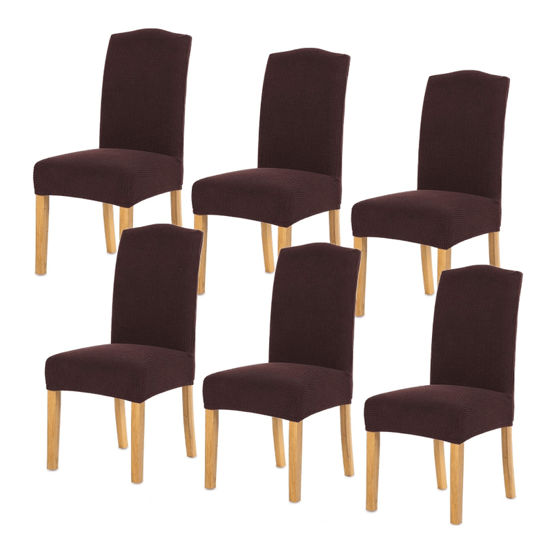 Casa si Gradina - Textile si covoare - Huse pentru mobilier - Set 6 huse pentru scaun model MARO simplu CC-93 - Infinity.ro