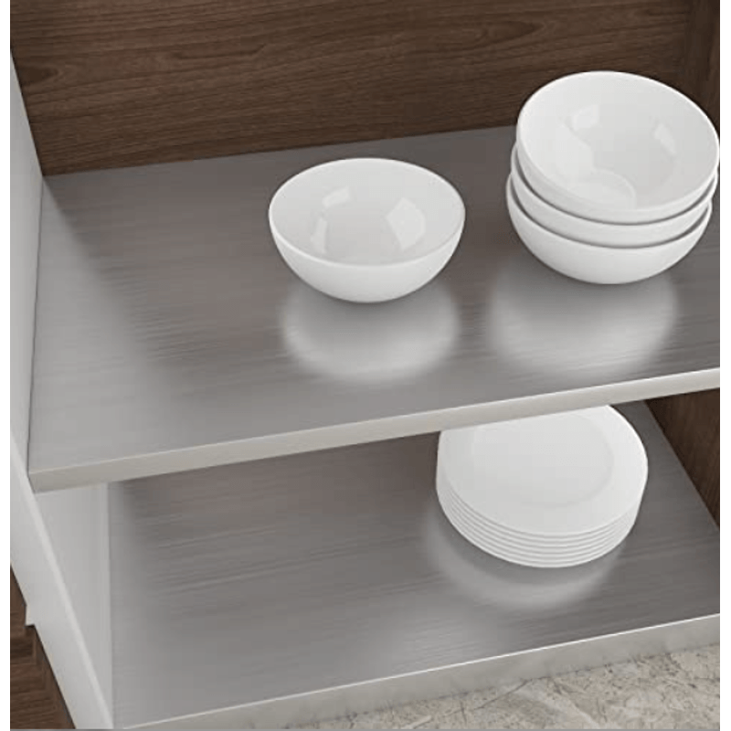 Casa si Gradina - Decoratiuni - Tapet - Set 2 Folii ARGINTII autocolante imitatie INOX 60 x 300 cm - Infinity.ro