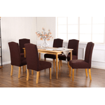 Casa si Gradina - Textile si covoare - Huse pentru mobilier - Set 6 huse pentru scaun model MARO simplu CC-93 - Infinity.ro