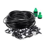 Casa si Gradina - Gradinarit si plante - Instalatii si accesorii pentru irigatii - Furtunuri de gradina si accesorii - KIT Furtun Terasa 15 duze lungime 15 metri INTERCONECTABIL - Infinity.ro