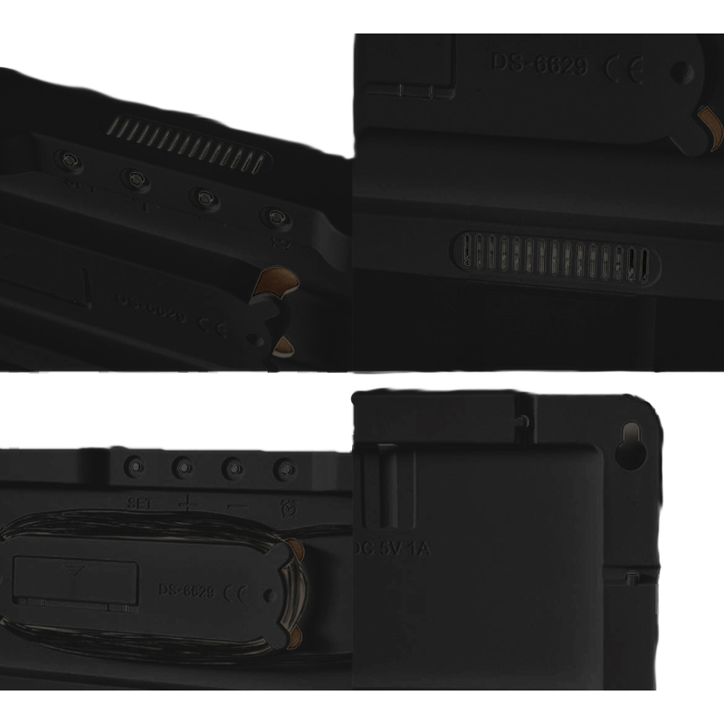 Casa si Gradina - Decoratiuni - Ceasuri - Ceas de perete / masa electronic RD A322 de 32cm afisaj verde - Infinity.ro