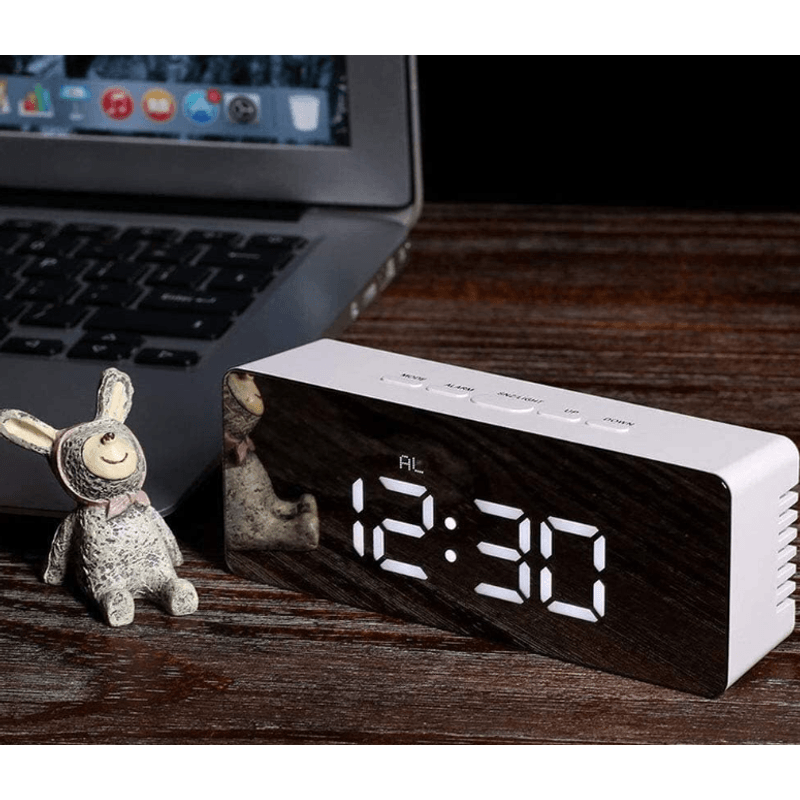 Casa si Gradina - Decoratiuni - Ceasuri - Ceas digital led mirror clock DS-3658L afisaj ROSU - Infinity.ro