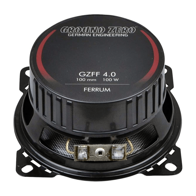 TV, Audio-Video si Foto - Audio Hi-Fi - Boxe si subwoofere - SET DIFUZOARE COAXIALE FERRUM GROUND ZERO DE 10CM, 60W RMS, GZFF 4.0 - Infinity.ro