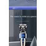 Ingrijire personala si Cosmetice - Aparate & accesorii ingrijire personala - Aparate de ras si tuns - Aparate de ras electrice - WAIKIL Aparat de ras electric 3 in 1, incarcare USB, reincarcabil, triplu lama, impermeabil pentru barbati - Infinity.ro