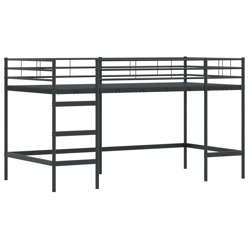 Casa si Gradina - Mobilier - Paturi si accesorii - Paturi - Cadru de Pat Pe Doua Niveluri pentru Copii cu Cortine - Infinity.ro