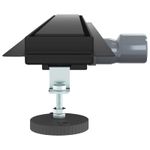 Casa si Gradina - Constructii - Materiale constructii - Sisteme de scurgere - 2 in 1 Drenaj pentru dus Negru 70 cm Otel inoxidabil 304 - Infinity.ro