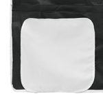 Casa si Gradina - Mobilier - Paturi si accesorii - Paturi - Cadru de Pat Pe Doua Niveluri pentru Copii cu Cortine Negru - Infinity.ro