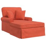 Casa si Gradina - Mobilier - Scaune si fotolii - Fotolii - Fotoliu cu fusta Rosu portocalie 91 x 157 x 91 cm - Infinity.ro