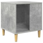Petshop - Accesorii petshop - Culcusuri si custi - Custi interior si exterior - Casa pentru caini Beton 44 x 42 x 49 cm Lemn compozit - Infinity.ro