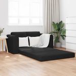 Casa si Gradina - Mobilier - Canapele si coltare - Canapele - Canapea Plianta cu Pat Negru 148 x 71 x 83 cm Catifea - Infinity.ro