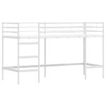 Casa si Gradina - Mobilier - Paturi si accesorii - Paturi - Cadru de Pat Pe Doua Niveluri pentru Copii cu Cortine - Infinity.ro
