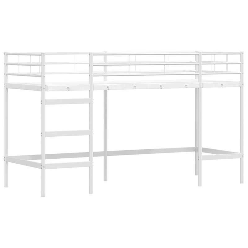 Casa si Gradina - Mobilier - Paturi si accesorii - Paturi - Cadru de Pat Pe Doua Niveluri pentru Copii cu Cortine - Infinity.ro