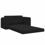 Casa si Gradina - Mobilier - Canapele si coltare - Canapele - Canapea Plianta cu Pat Negru 148 x 71 x 83 cm Catifea - Infinity.ro