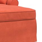 Casa si Gradina - Mobilier - Scaune si fotolii - Fotolii - Fotoliu cu fusta Rosu portocalie 91 x 157 x 91 cm - Infinity.ro
