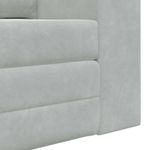 Casa si Gradina - Mobilier - Canapele si coltare - Canapele - Canapea Plianta cu Pat Gri deschis 148 x 71 x 83 cm Catifea - Infinity.ro