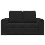 Casa si Gradina - Mobilier - Canapele si coltare - Canapele - Canapea Plianta cu Pat Negru 148 x 71 x 83 cm Catifea - Infinity.ro