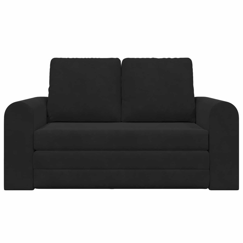 Casa si Gradina - Mobilier - Canapele si coltare - Canapele - Canapea Plianta cu Pat Negru 148 x 71 x 83 cm Catifea - Infinity.ro
