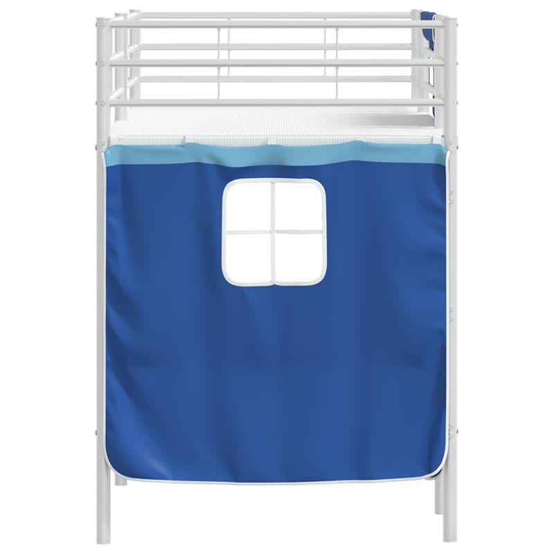 Casa si Gradina - Mobilier - Paturi si accesorii - Paturi - Cadru de Pat Pe Doua Niveluri pentru Copii cu Cortine - Infinity.ro