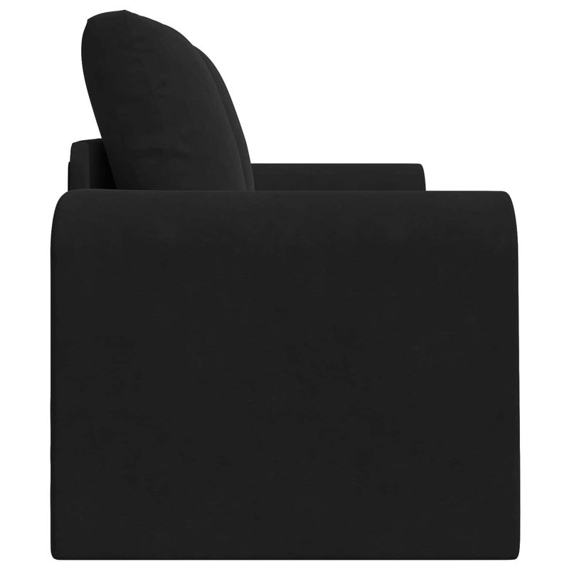 Casa si Gradina - Mobilier - Canapele si coltare - Canapele - Canapea Plianta cu Pat Negru 148 x 71 x 83 cm Catifea - Infinity.ro