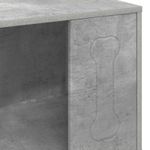 Petshop - Accesorii petshop - Culcusuri si custi - Custi interior si exterior - Casa pentru caini Beton 44 x 42 x 49 cm Lemn compozit - Infinity.ro