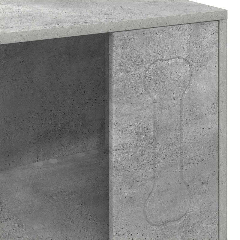 Petshop - Accesorii petshop - Culcusuri si custi - Custi interior si exterior - Casa pentru caini Beton 44 x 42 x 49 cm Lemn compozit - Infinity.ro