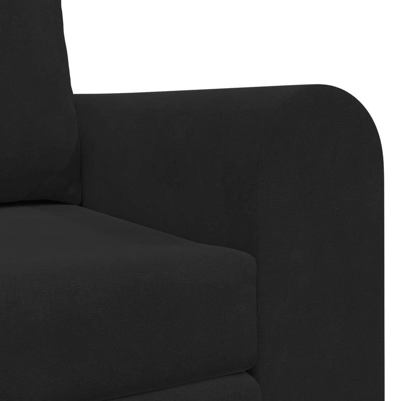 Casa si Gradina - Mobilier - Canapele si coltare - Canapele - Canapea Plianta cu Pat Negru 148 x 71 x 83 cm Catifea - Infinity.ro