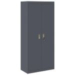 Casa si Gradina - Mobilier - Dulapuri si sifoniere - Dulapuri - Dulap de depozitare 2 pcs Antracit 80 x 40 x 180 cm - Infinity.ro