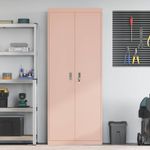Casa si Gradina - Mobilier - Dulapuri si sifoniere - Dulapuri - Dulap de depozitare cu depozitare 2 pcs Roz 80 x 40 x 200 cm - Infinity.ro