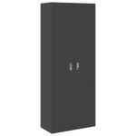 Casa si Gradina - Mobilier - Dulapuri si sifoniere - Dulapuri - Dulap de depozitare cu depozitare 2 pcs Negru 80 x 40 x 200 cm - Infinity.ro