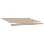 Casa si Gradina - Gradina si terasa - Umbrele si pavilioane - Pavilioane - Cortina Retractabila Manual Bej 4 ×3 m Panza - Infinity.ro