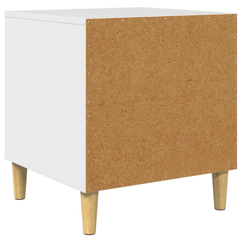 Petshop - Accesorii petshop - Culcusuri si custi - Custi interior si exterior - Casa pentru caini Alb Lucios 44 x 42 x 49 cm Lemn compozit - Infinity.ro