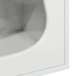 Petshop - Accesorii petshop - Jucarii animale - Ansambluri de joaca - Casa pentru pisici Alb Lucios 42,5 x 40 x 53,5 cm Lemn compozit - Infinity.ro