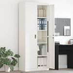 Casa si Gradina - Mobilier - Dulapuri si sifoniere - Dulapuri - Dulap de depozitare cu depozitare 2 pcs Alb 80 x 40 x 200 cm - Infinity.ro