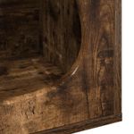 Petshop - Accesorii petshop - Jucarii animale - Ansambluri de joaca - Casa pentru pisici Stejar fumuriu 42,5 x 40 x 53,5 cm - Infinity.ro