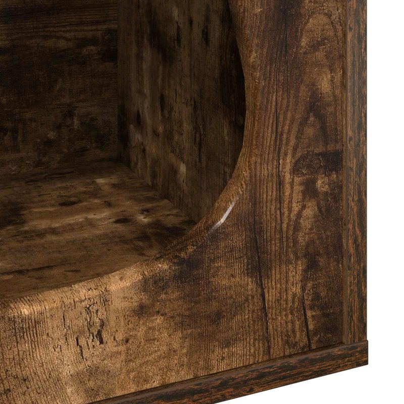 Petshop - Accesorii petshop - Jucarii animale - Ansambluri de joaca - Casa pentru pisici Stejar fumuriu 42,5 x 40 x 53,5 cm - Infinity.ro