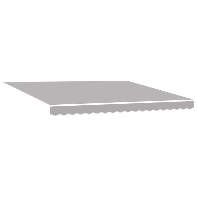 Casa si Gradina - Gradina si terasa - Umbrele si pavilioane - Pavilioane - Cortina Retractabila Manual Gri deschis 4 ×3 m Panza - Infinity.ro