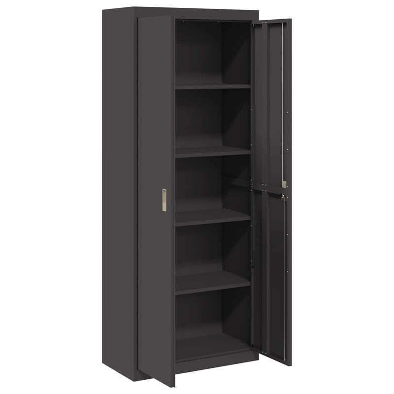 Casa si Gradina - Mobilier - Dulapuri si sifoniere - Dulapuri - Dulap de depozitare cu depozitare 2 pcs Negru 80 x 40 x 200 cm - Infinity.ro