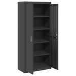 Casa si Gradina - Mobilier - Dulapuri si sifoniere - Dulapuri - Dulap de depozitare cu depozitare 2 pcs Negru 80 x 40 x 180 cm - Infinity.ro