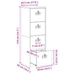 Casa si Gradina - Mobilier - Dulapuri si sifoniere - Dulapuri - Dulap de depozitare cu depozitare 2 pcs Roz 80 x 40 x 200 cm - Infinity.ro