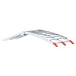 Auto si Moto - Remorci si platforme auto - Rampa de Incarcare Argintiu 178 x 29 x 14 cm Aluminiu - Infinity.ro