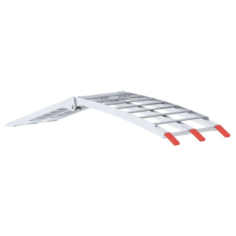 Auto si Moto - Remorci si platforme auto - Rampa de Incarcare Argintiu 178 x 29 x 14 cm Aluminiu - Infinity.ro