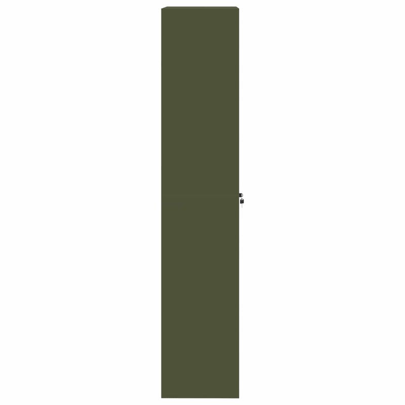 Casa si Gradina - Mobilier - Dulapuri si sifoniere - Dulapuri - Dulap de depozitare 2 pcs Verde masliniu 80 x 40 x 200 cm - Infinity.ro
