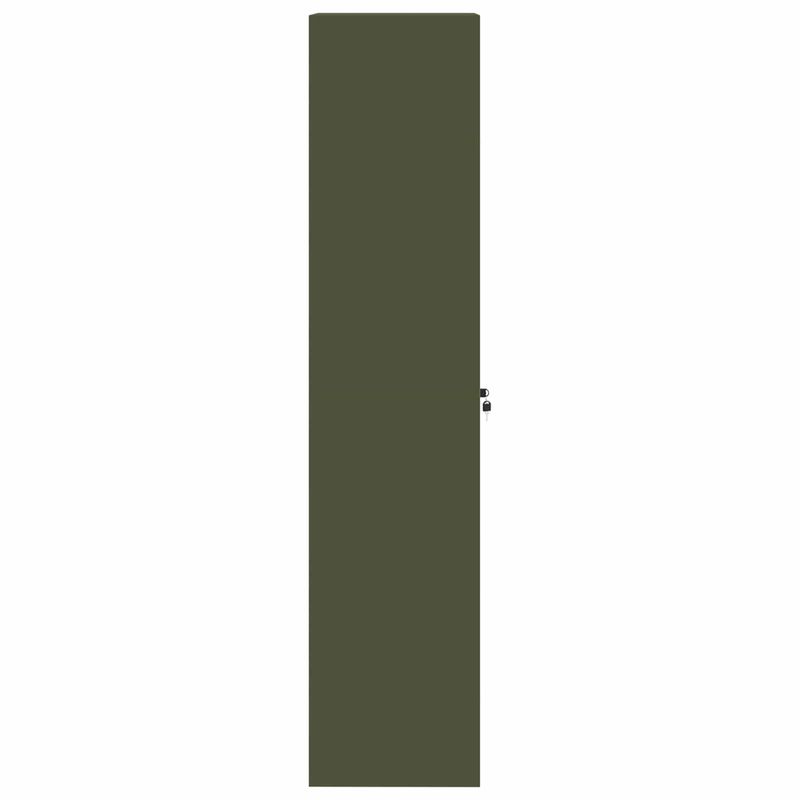 Casa si Gradina - Mobilier - Dulapuri si sifoniere - Dulapuri - Dulap de depozitare 2 pcs Verde masliniu 80 x 40 x 180 cm - Infinity.ro