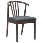 Casa si Gradina - Mobilier - Scaune si fotolii - Scaune - Scaun de sufragerie 2 pcs Maro deschis si negru - Infinity.ro