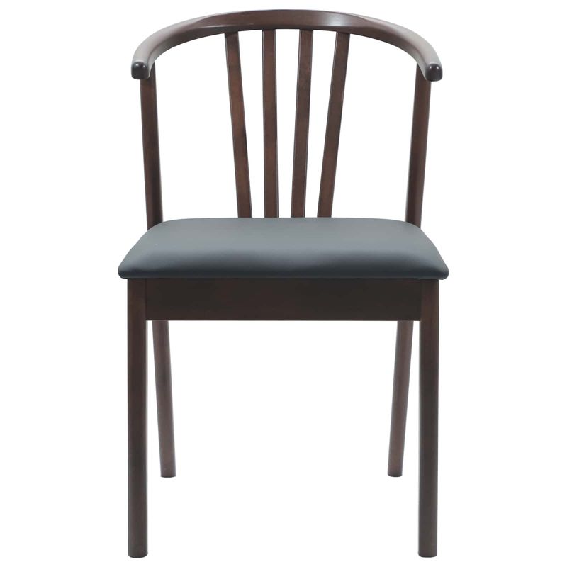 Casa si Gradina - Mobilier - Scaune si fotolii - Scaune - Scaun de sufragerie 2 pcs Maro deschis si negru - Infinity.ro