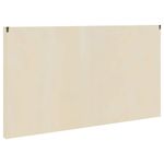 Casa si Gradina - Mobilier - Biblioteci si rafturi - Rafturi - Dulap de afisare pe perete cu raft Bej 98 x 4,5 x 55 cm Lemn compozit - Infinity.ro