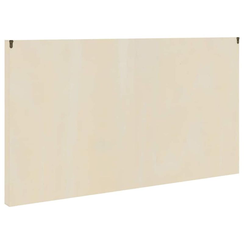 Casa si Gradina - Mobilier - Biblioteci si rafturi - Rafturi - Dulap de afisare pe perete cu raft Bej 98 x 4,5 x 55 cm Lemn compozit - Infinity.ro